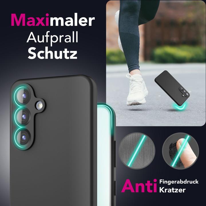 Produktbild Nalia Phoenix - Abwischbare Flüssigsilikon Hülle - Easy Clean Liquid Silicone Cover (Samsung Galaxy S25)