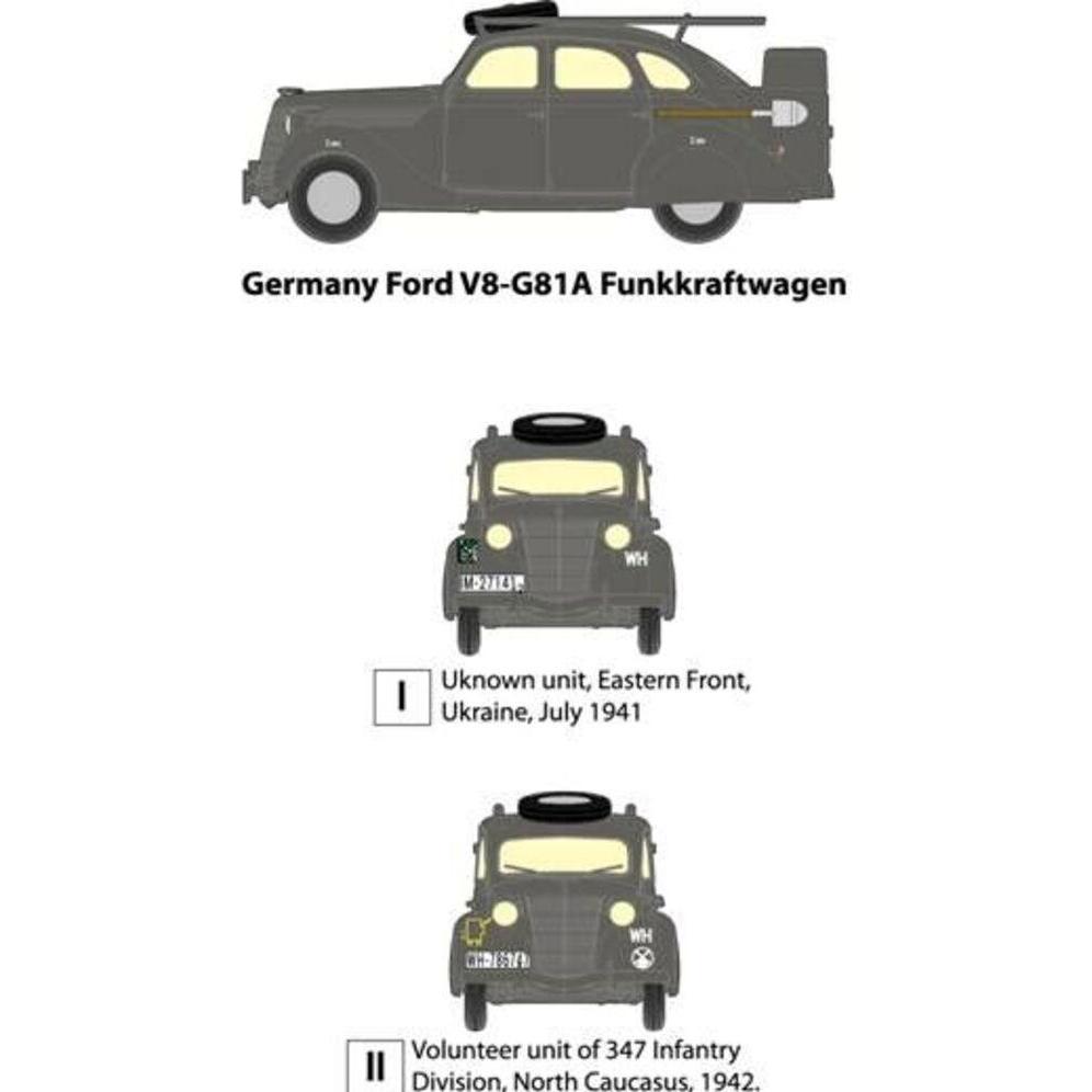 Roden Ford V8-G81A Radio Auto