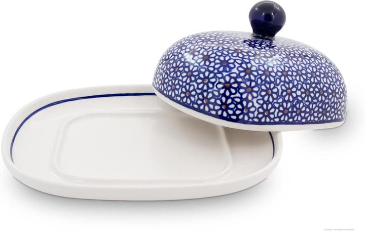 Actual product image Bunzlauer Keramik Butterdose mit Deckelgriff