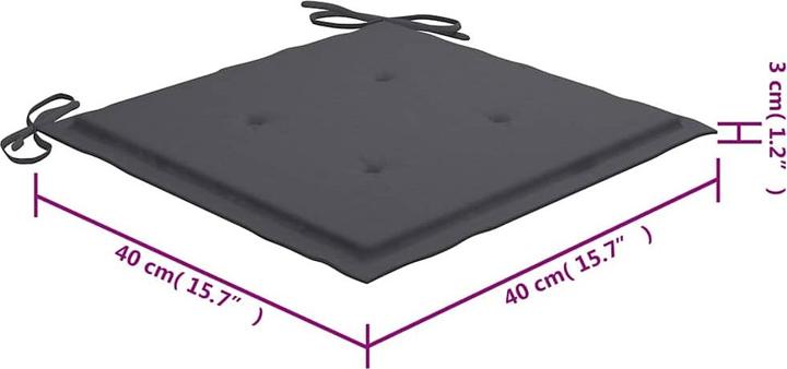 Produktbild vidaXL Gartenstuhl