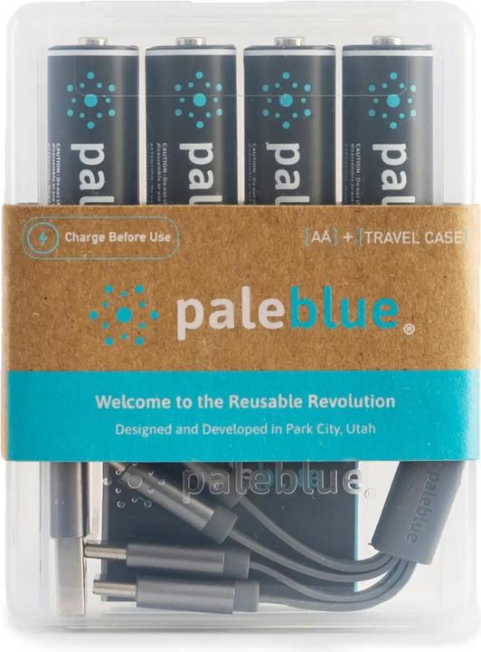 Image du produit Pale Blue AA USB-C (4 pcs, AA, 1700 mAh)