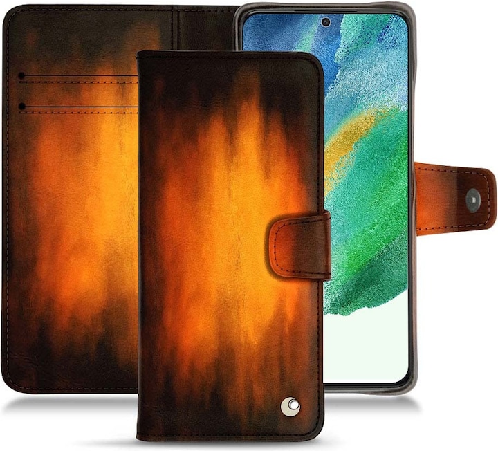 Produktbild Noreve Lederschutzhülle Wallet (Samsung Galaxy S21 FE)