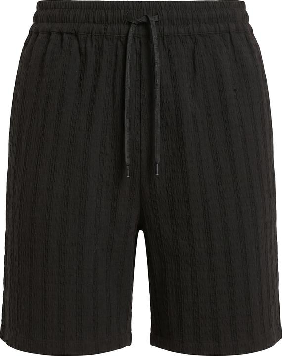 Image du produit Urban Classics Tonal Striped Structured Resortshorts black S (S)