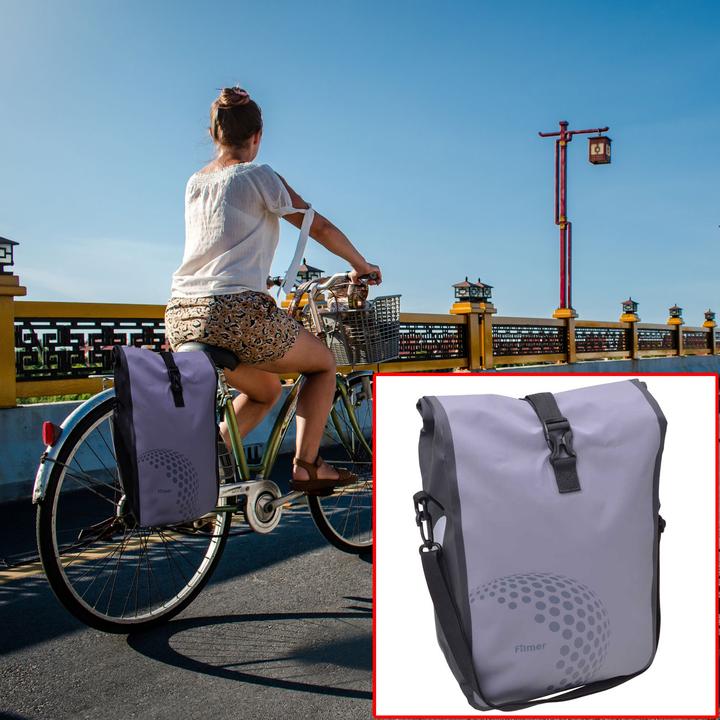 Immagine prodotto Filmer Borsa da bici per il portapacchi (16 l, Borsa portapacchi)