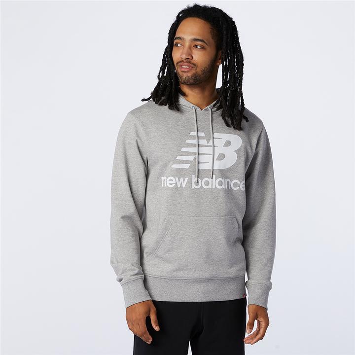 Immagine prodotto New Balance Felpa con cappuccio Essentials Stacked Logo PO (M)