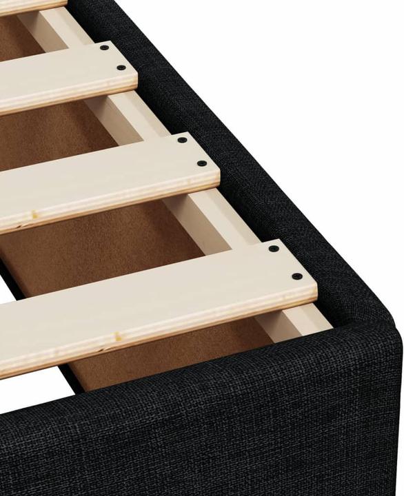 Actual product image VidaXL Bo x spring bed with mattress 90 x 200 cm fabric (90 x 200 cm, 90 x 200 cm)