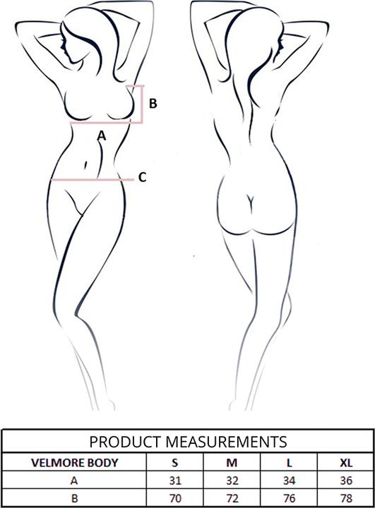 Produktbild Passion - Velmore Body Violett S/M (M, S)