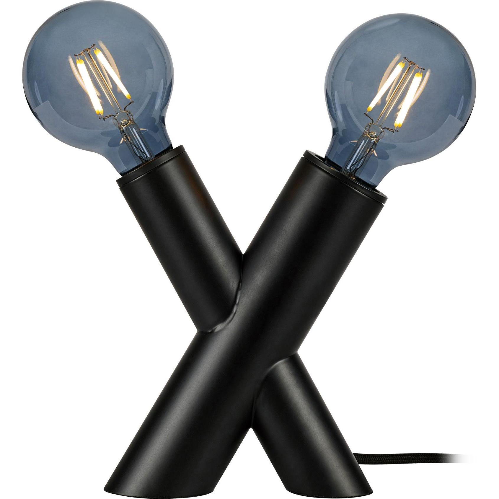 Markslöjd, Lampada da tavolo, Lampada da tavolo Simul, E27+E14, max. 40W, nero (E14, E27)