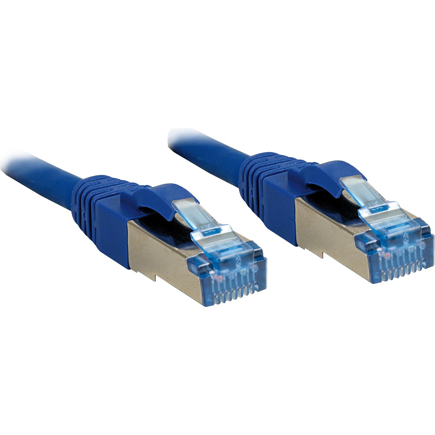 Lindy Netzwerkkabel (LSOH, PiMF, S/FTP, CAT6a, 1 m), Netzwerkkabel