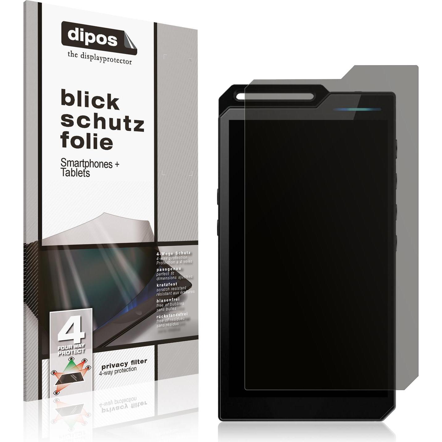 Dipos Privacy Blickschutzfolie 4-Way, MP3 + Media-Player Zubehör