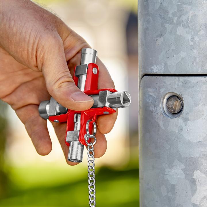 Actual product image Knipex Control Cabinet Key DoubleJoint