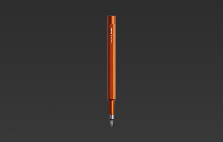 Produktbild Hoto Pocket precision screwdriver and fountain pen 5-in-1 QWLSD013 (red)