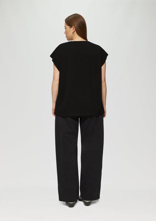 Image du produit S.Oliver T-Shirt Baumwollshirt mit Schulterdetail (44)