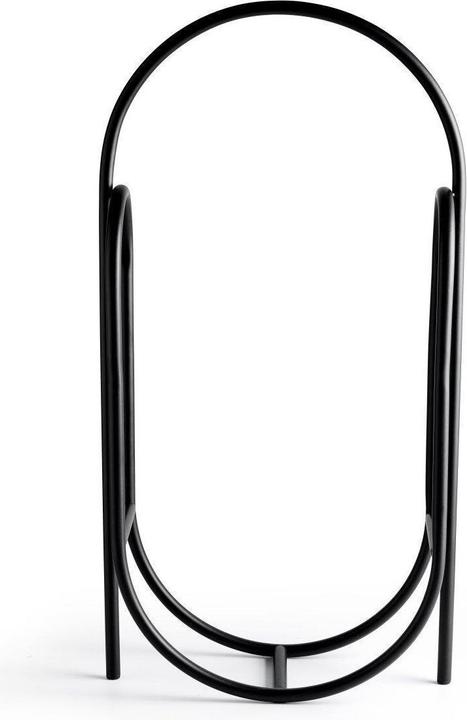 Produktbild Born in Sweden Kaminholzständer Infinity in matt Schwarz – modernes Design