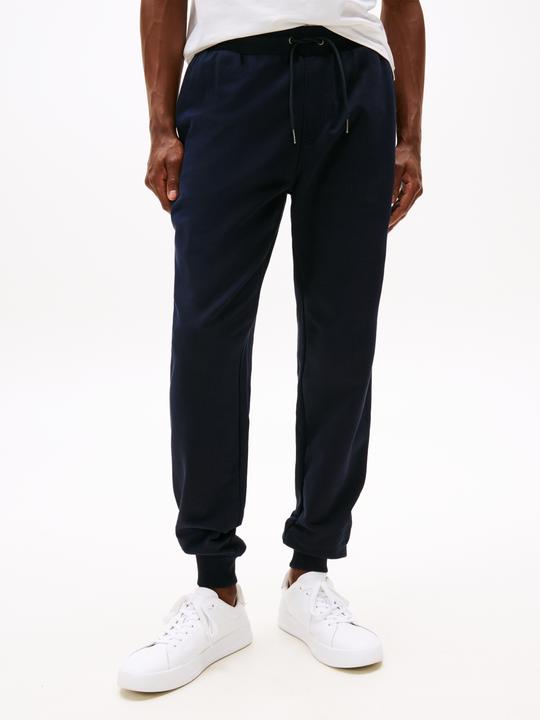 Productafbeelding Tommy Hilfiger Heren Tommy Logo Sweatpants Katoenen Sweatpants, Blauw (Desert Sky), M (M)