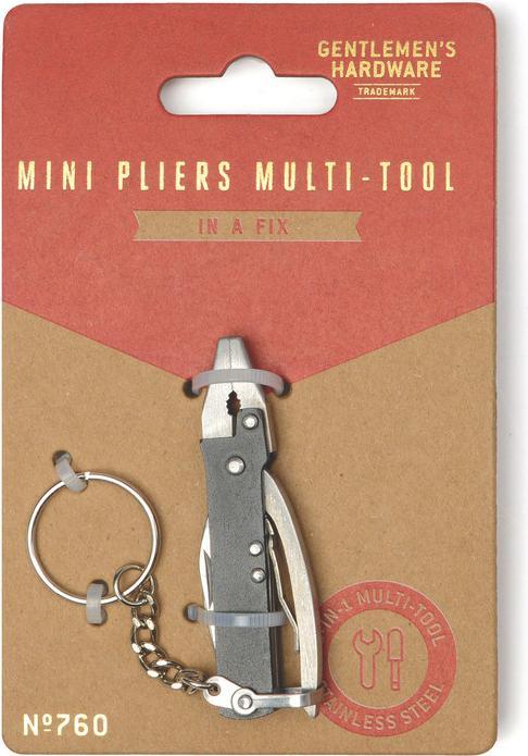 Actual product image Gentlemen's Hardware Mini Plier Multi-Tool (5 Functions)