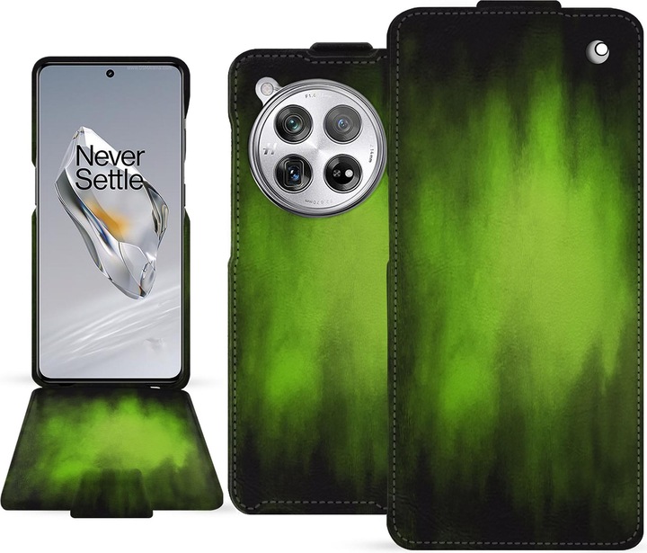Actual product image Noreve Vertical leather shell (OnePlus 12)