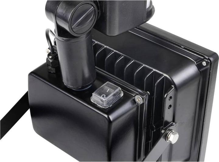 Produktbild Sygonix SY-5461110 Solar-Spot mit Bewegungsmelder 30W Naturweiss Schwarz (2100 lm, IP44)
