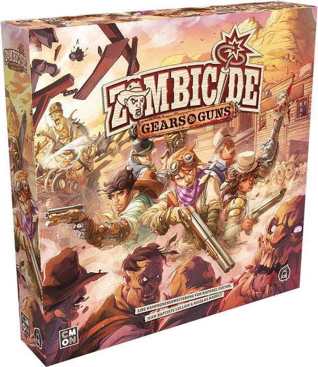 Cmon Zombicide: Undead or Alive - Gears & Guns, per 1-6 giocatori (espansione IT) (Tedesco, 1 - 6 Giocatori)