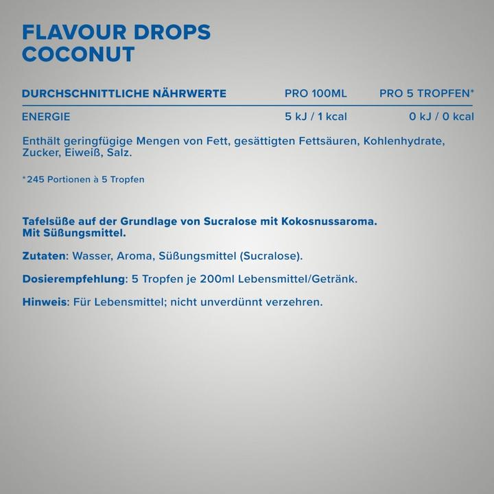 Produktbild IronMaxx Flavour Drops (50ml)