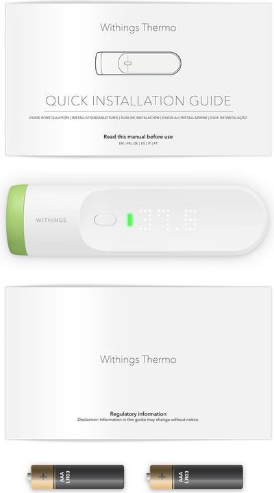 Immagine prodotto Withings Thermo (Fronte, Senza contatto)
