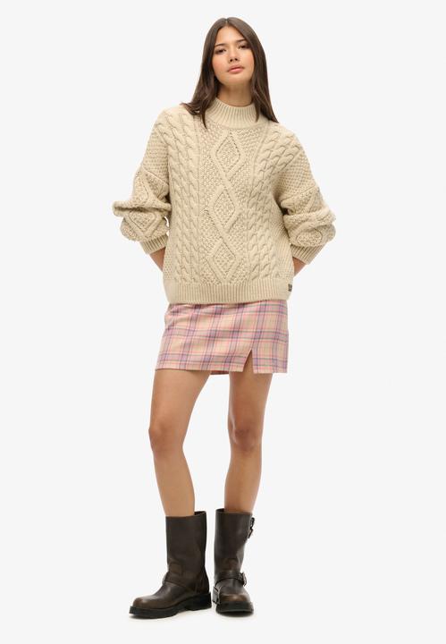 Produktbild Superdry Minirock mit Karomuster Damen (L)