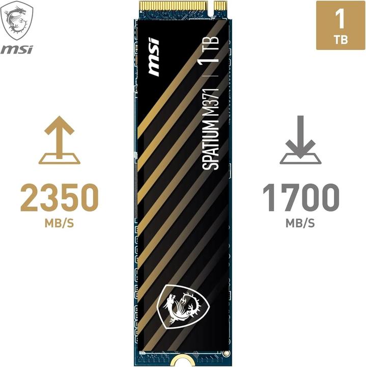 Produktbild MSI M371 NVMe M.2 (1000 GB, M.2 2280)