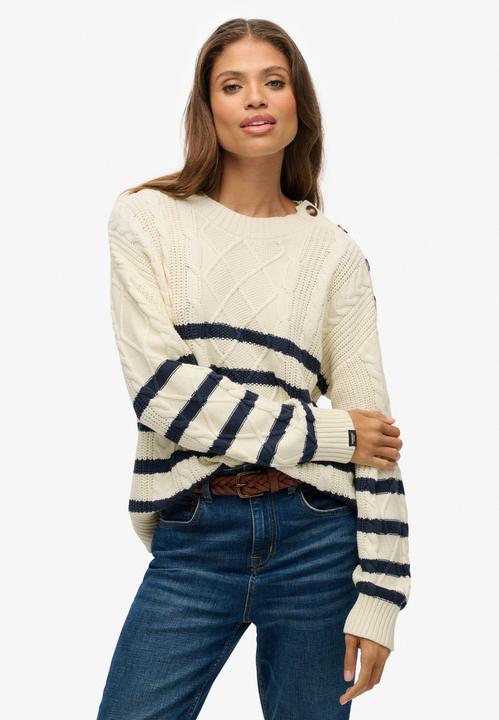 Actual product image Superdry Cable Crew Neck Jumper (10XL)