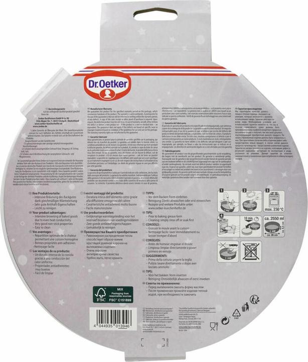 Produktbild Dr. Oetker White Christmas Baking 26 cm (26 cm)