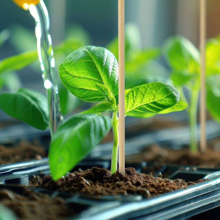 Actual product image Relaxdays bamboo sticks