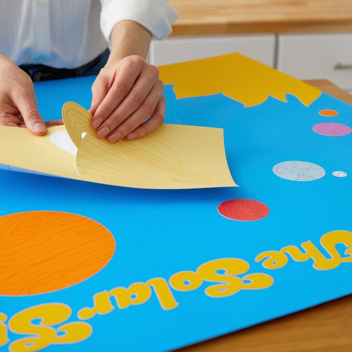 Produktbild Cricut Stickerpapier Smart 30.5 x 30.5 cm, 10 Blatt, Mehrfarbig (210 g/m², 10 x)