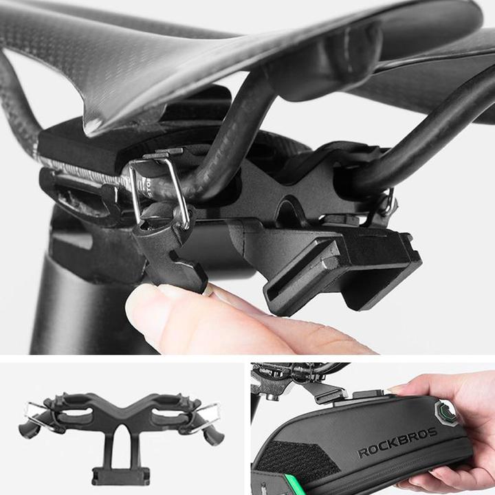 Productafbeelding Rockbros C27-1 fietstas onder het zadel - zwart (1.50 l, Zadeltas)