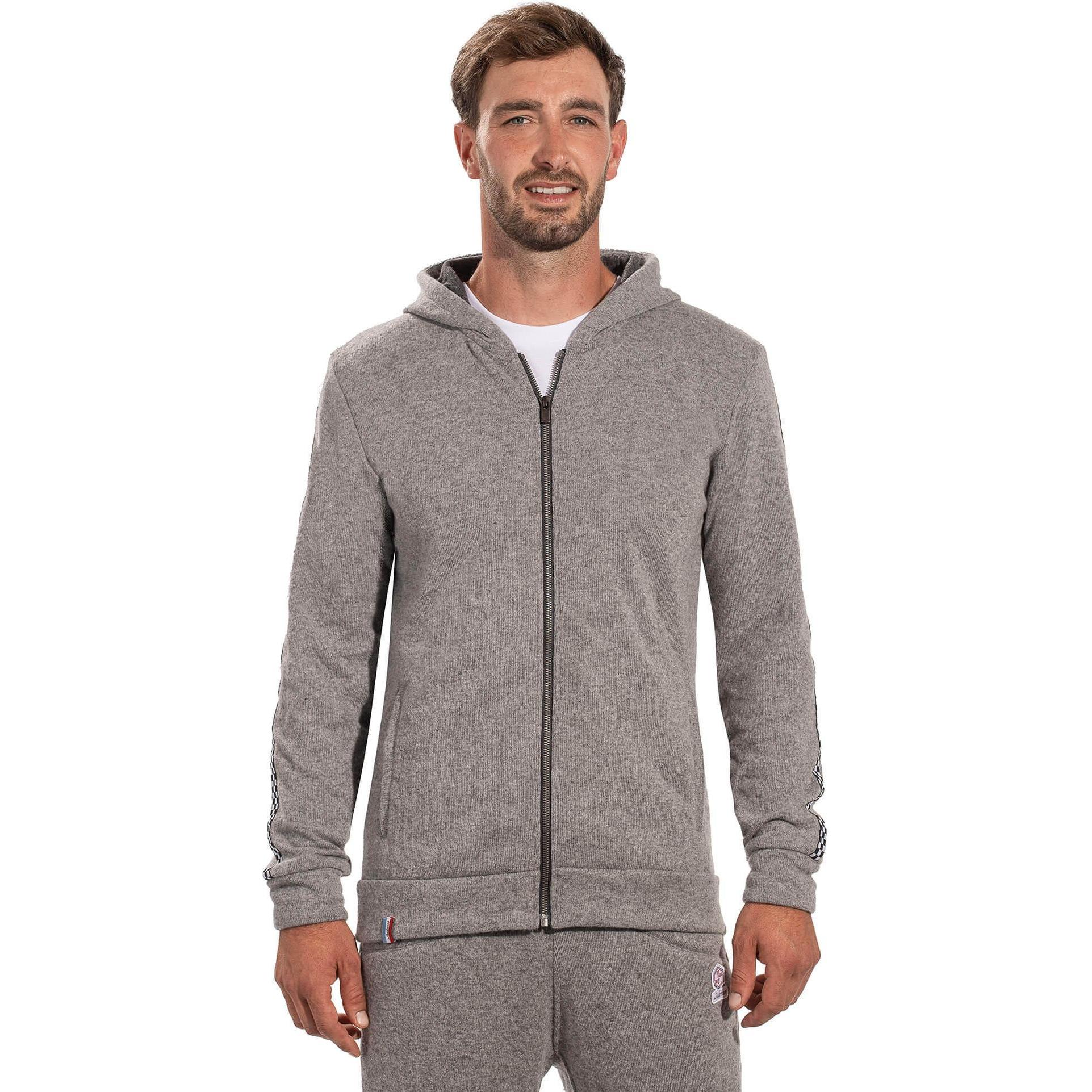 Skidress, Herren, Jacke, feintrickjacke kidre alexandre (S), Grau, S