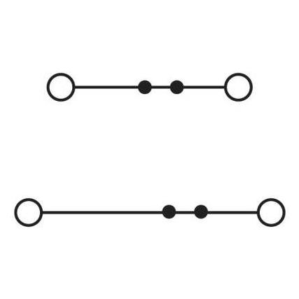 Phoenix Contact Grigio Uti 6-L/N 3076045 Terminale Di Installazione A Pavimento 0,20 Mm² 10 Mm² 50 Pz., Cavo + Spina Elettrica,