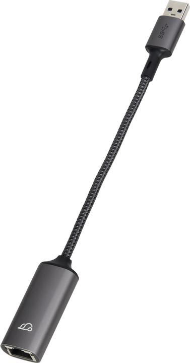 Produktbild Bluecloud USB-A 3.0 Gigabit Ethernet adapter (USB, RJ45 (1x))