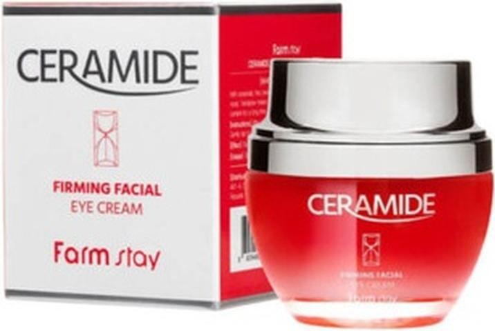 Image du produit Farm Stay Farmstay Ceramide Crème Raffermissante pour les Yeux aux Céramides 50Ml (Soin des yeux Sérum, 50 ml, Journée)