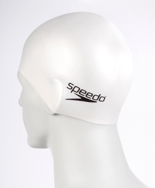 Actual product image Speedo Plain Flat Silicone Cap
