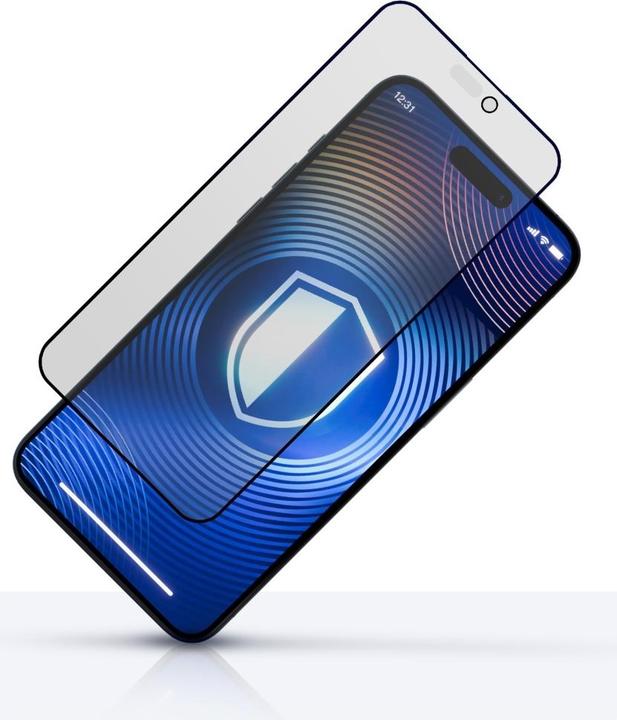 Actual product image 3MK Tempered Glass Hardglass Matt Max Privacy for Apple iPhone 16 Pro (Apple iPhone 16 Pro)