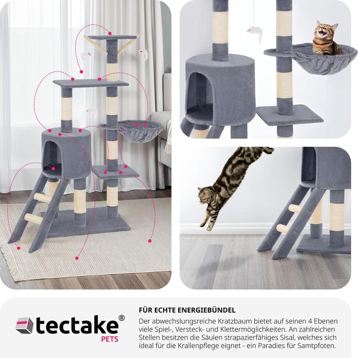 Produktbild tectake Dominik (144 cm, Grau)