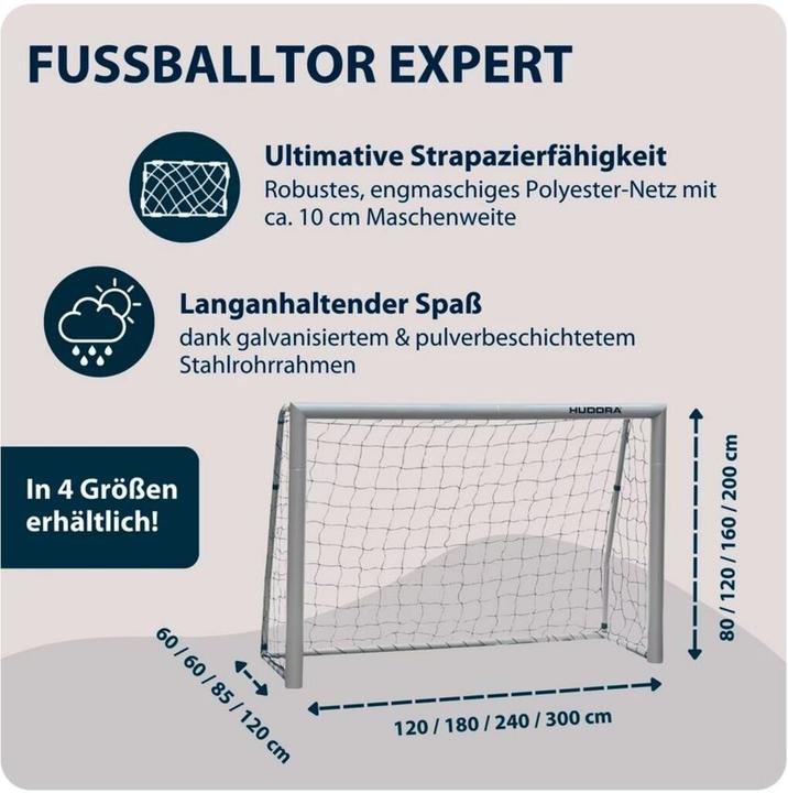 Produktbild Hudora Fussballtor Expert 240