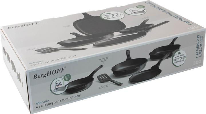 Produktbild BergHoff 4 Delige Braadpannenset Antikle (26 cm, Pfannenset + Topfset, Aluminium)