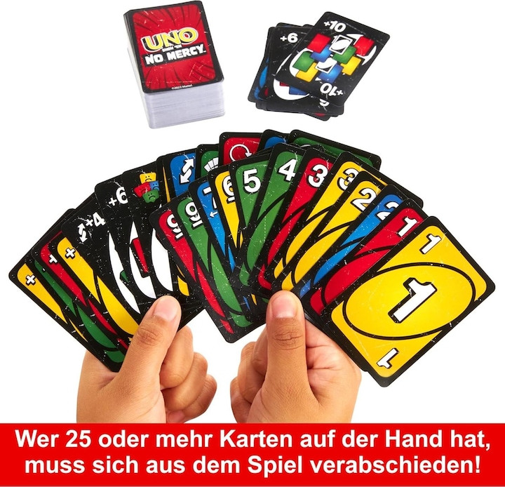 Produktbild Mattel Games Uno No Mercy (Deutsch)