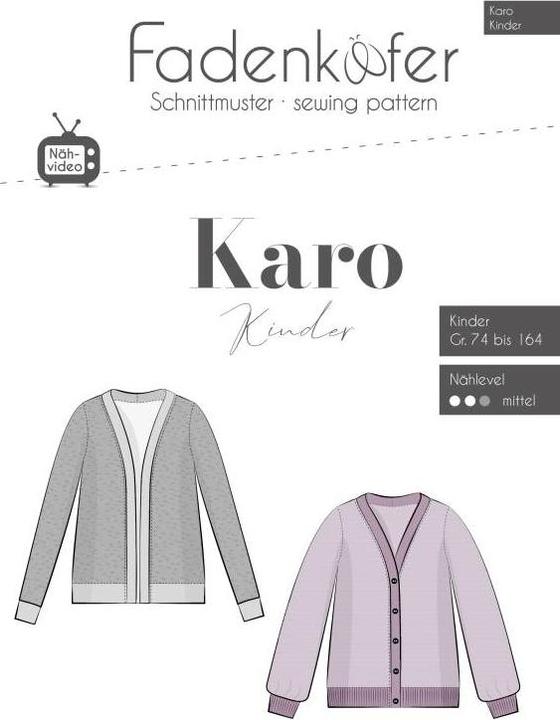 Actual product image Fadenkäfer Pattern Karo