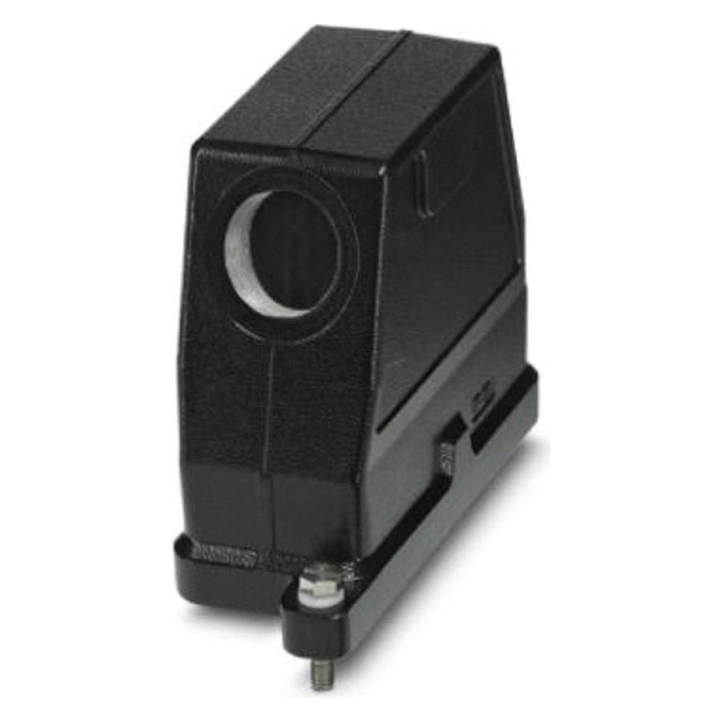 Phoenix Contact Doorvoerbehuizing HC-HPR-B16-HHWH-1STM40-EM-BK 1411884 1 st., Kabels + Stekkers, Zwart