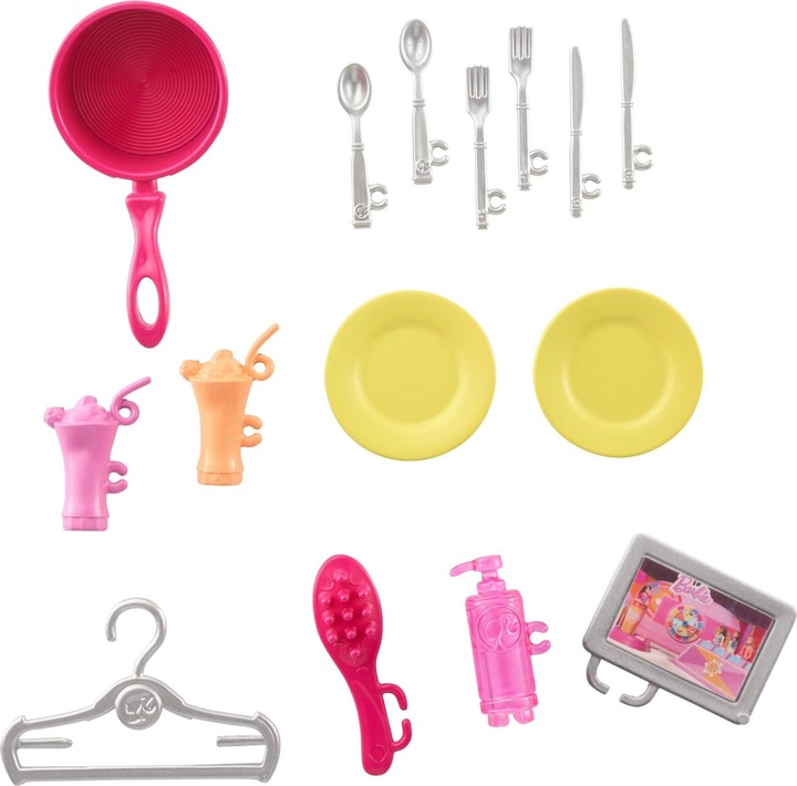 Produktbild Barbie Ferienhaus mit Möbeln und Puppe