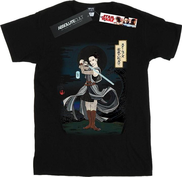 Star Wars The Last Jedi Japanese Rey TShirt (M)