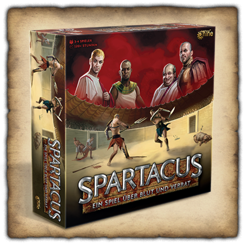 Actual product image Gale Force Nine Spartacus Board Game (2021) - German Language (German)