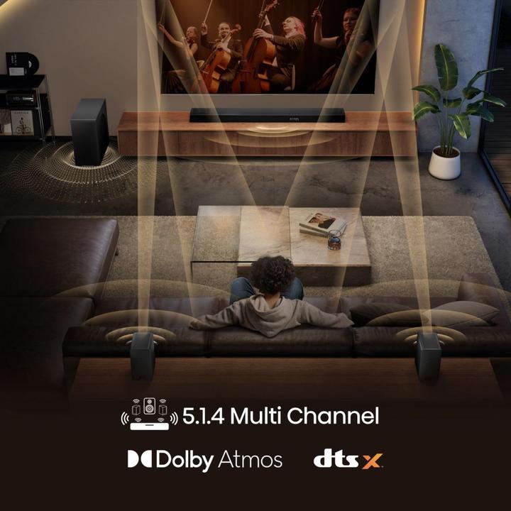 Actual product image Hisense AX5140Q Dolby Atmos Soundbar (600 W, 5.1.4 Channel)