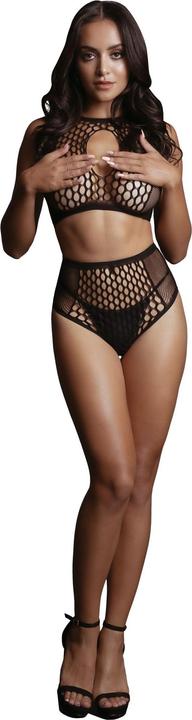 Image du produit Le Désir Duo Net Key-Hole Bra Set (Taille unique)