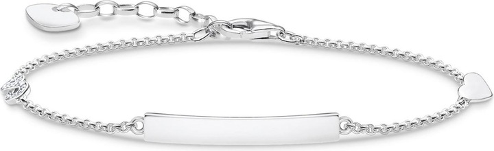 Produktbild Thomas Sabo Armband Classic Mit Herz & Infinity Silber (19 cm, Silber 925)